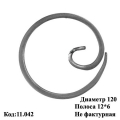 Кольцо с полосы 12*6 не фактурной