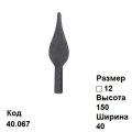 Пика металлическая