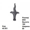 Пика металлическая