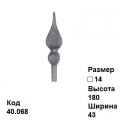 Кованая пика