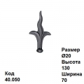 Кованая пика